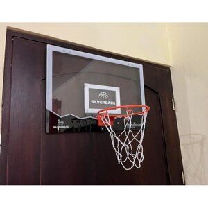 23" LED Light-Up Over the Door Mini Basketball Hoop Include Mini Basketball Hoop